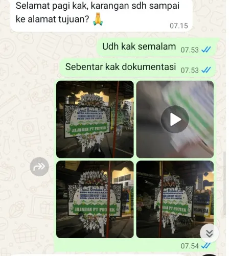Pengiriman Papan Bunga Selamat Kemang Bogor