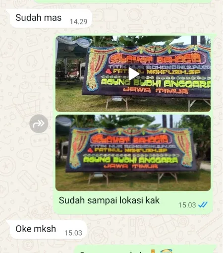 Pengiriman Papan Bunga Kemang Bogor