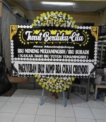 Papan Bunga di Kemang Bogor